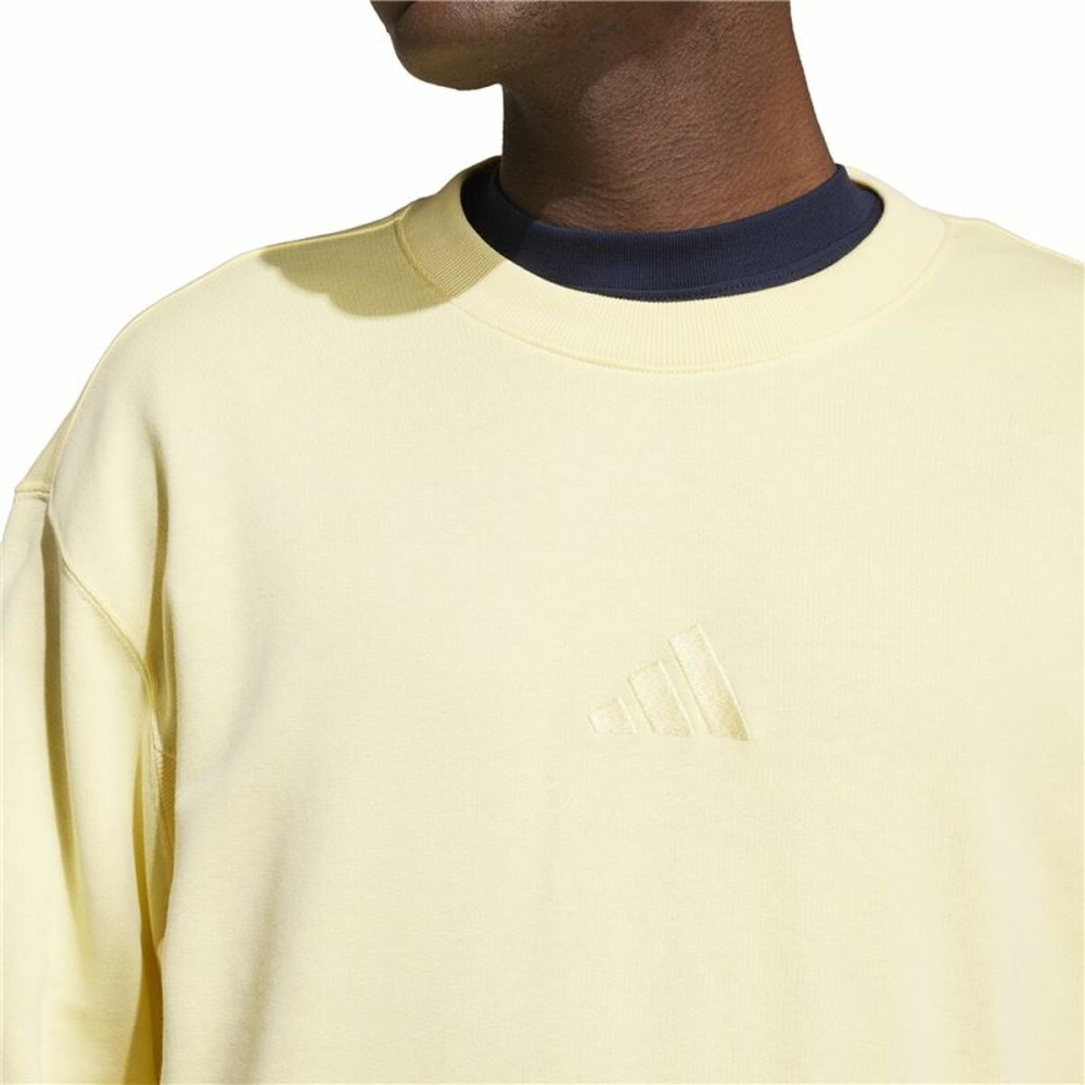 Men’s Sweatshirt without Hood Adidas All Szn French Terry Crew L