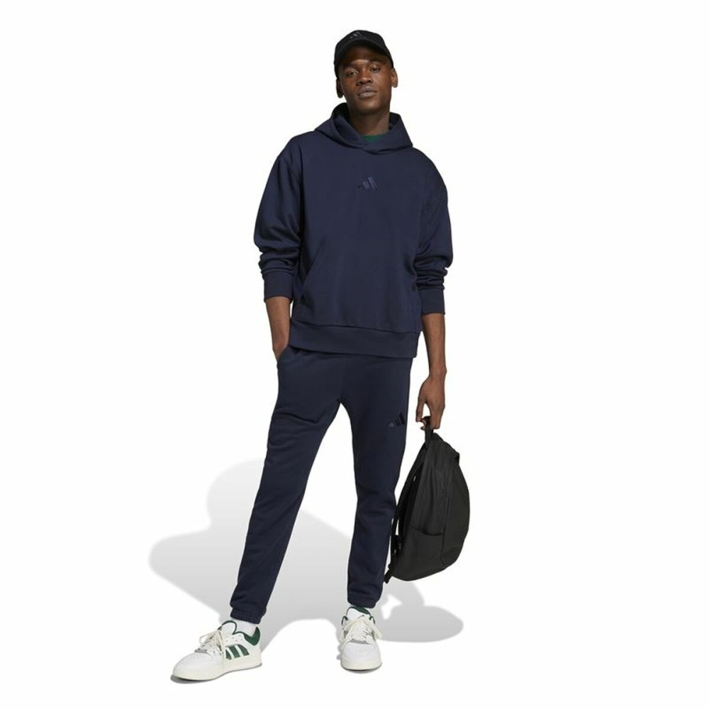 Sweat à capuche homme Adidas All Szn Fleece Hoodie Bleu XL