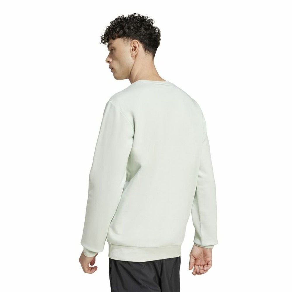 Men’s Sweatshirt without Hood Adidas Essentials Green XXL