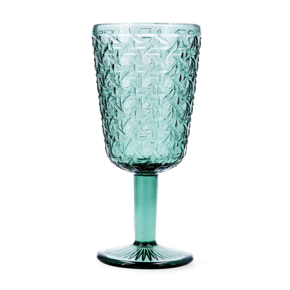 Verre Bidasoa Agata Vert verre 285 ml (6 Unités)