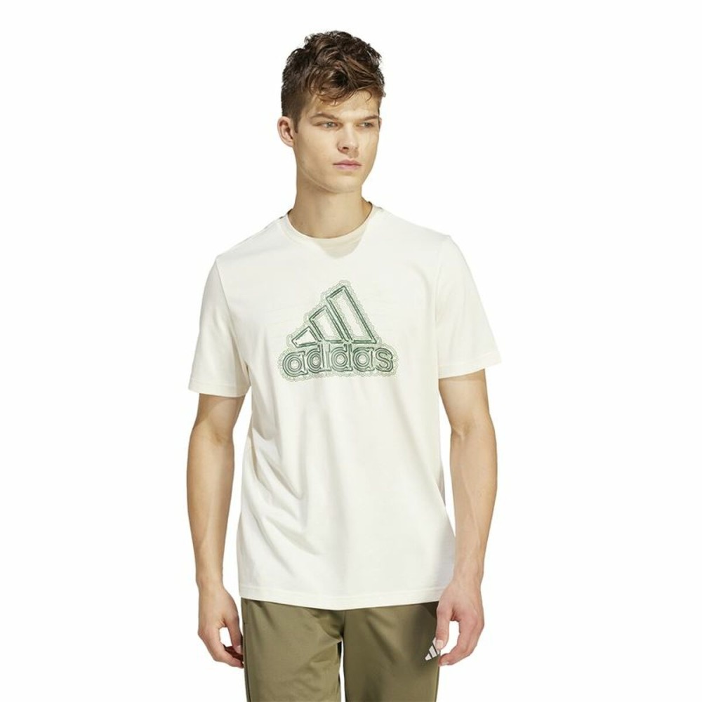 T-shirt à manches courtes homme Adidas Growth Bos Blanc