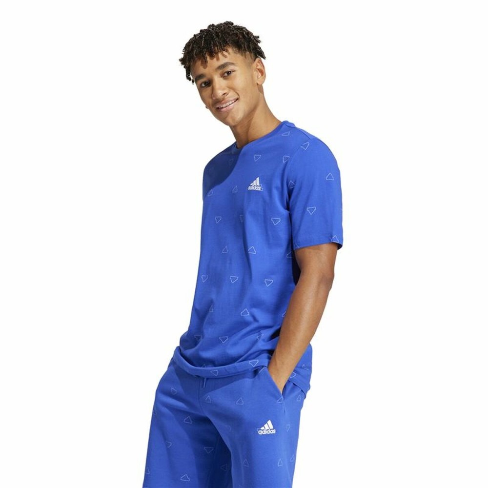 Herren Kurzarm-T-Shirt Adidas Essentials Monogram