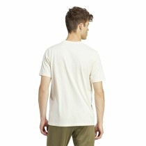 Herren Kurzarm-T-Shirt Adidas Growth Bos Weiß
