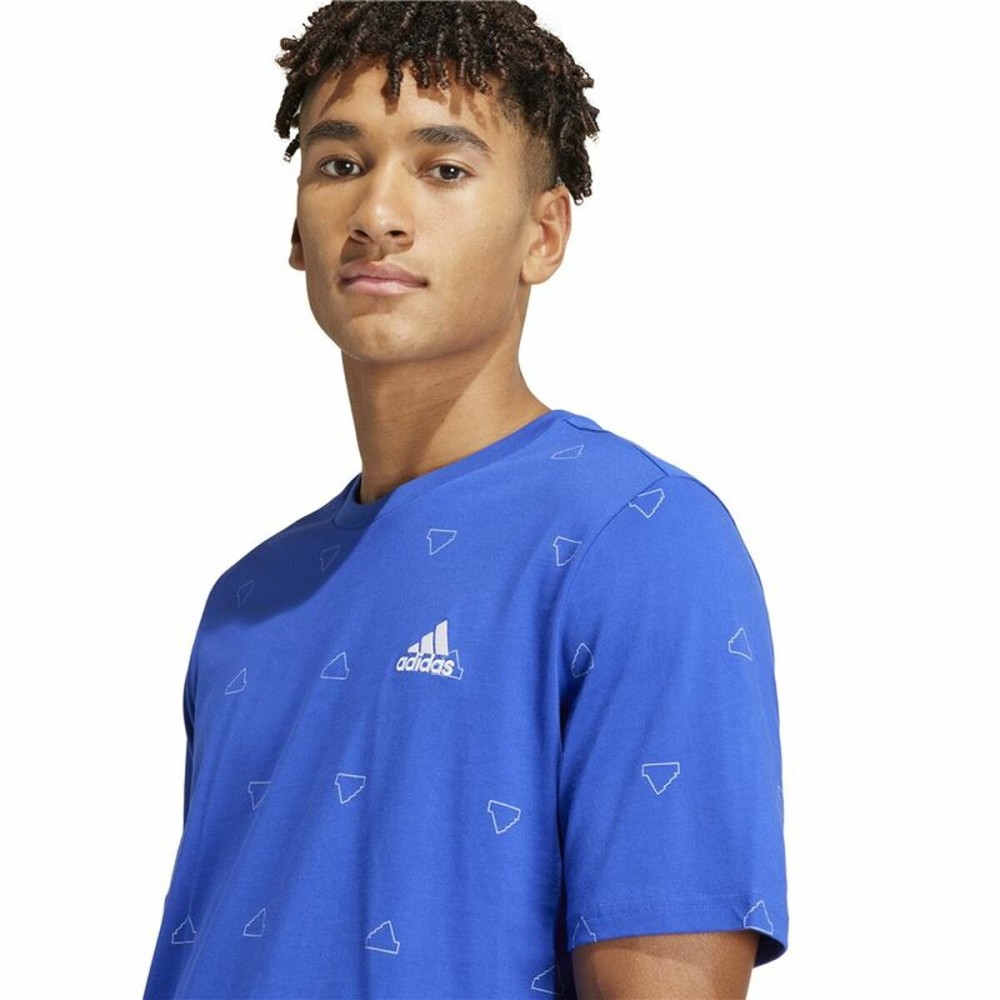 Herren Kurzarm-T-Shirt Adidas Essentials Monogram