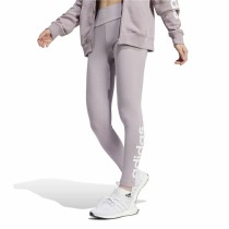 Sporthose Damen Adidas Linear Leg Lila