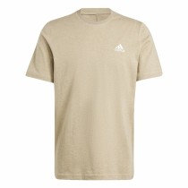 T-shirt à manches courtes homme Adidas Seasonal Essentials Melange Beige
