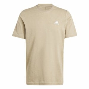 T-shirt à manches courtes homme Adidas Seasonal Essentials Melange Beige