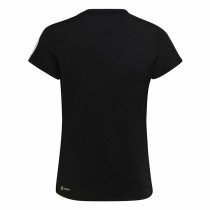 Damen Kurzarm-T-Shirt Adidas Training Essentials Schwarz