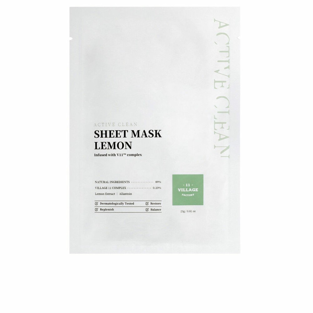 Facial Mask Village 11 Factory Active Clean Lemon 23 g