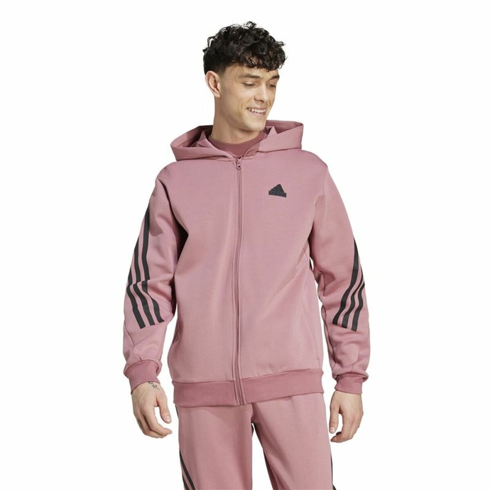 Sweat à capuche homme Adidas Future Icons 3 Bandas