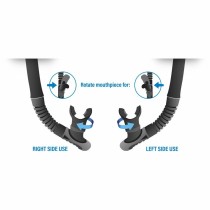 Snorkel tube Seac Reverse Dry Blue
