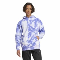 Sweat à capuche homme Adidas All Szn Fleece Wash Hoodie Bleu XS