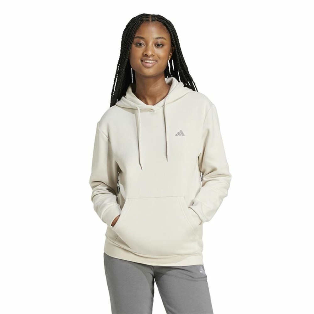 Sweat à capuche homme Adidas Essentials Blanc XS