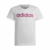 Kurzarm-T-Shirt für Kinder Adidas Essentials Weiß