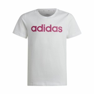 Kurzarm-T-Shirt für Kinder Adidas Essentials Weiß