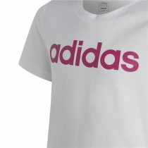 Kurzarm-T-Shirt für Kinder Adidas Essentials Weiß