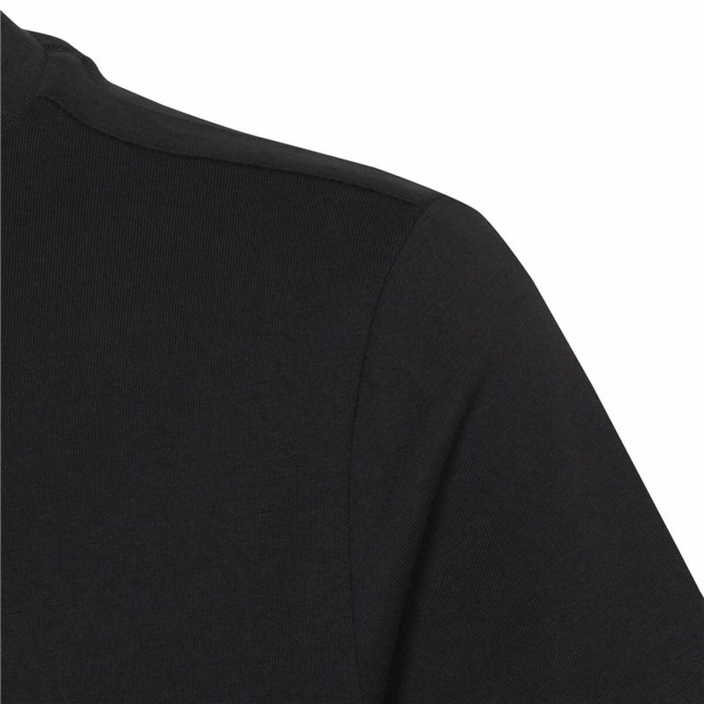 Kurzarm-T-Shirt für Kinder Adidas Big Logo Schwarz