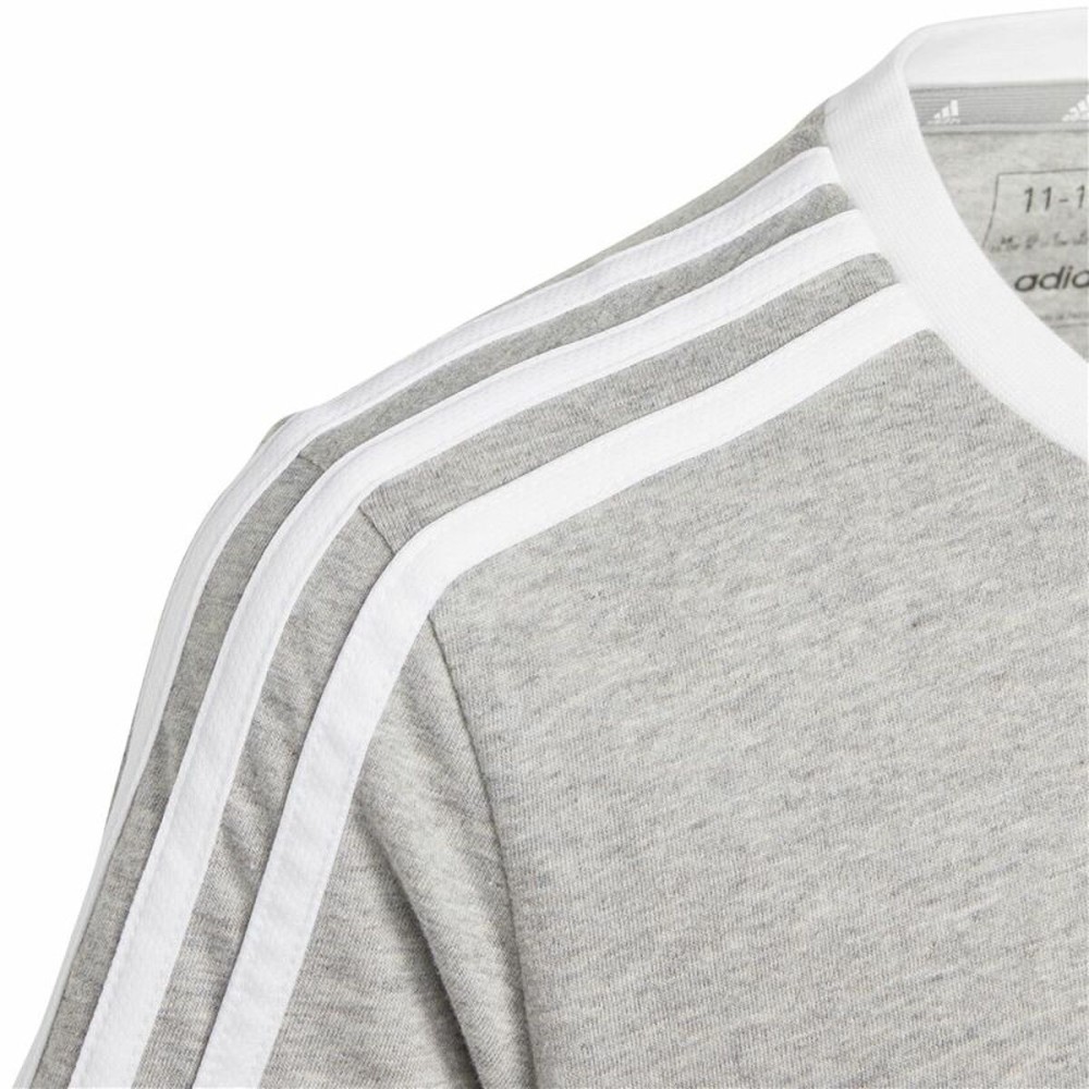 Kurzarm-T-Shirt für Kinder Adidas Grau