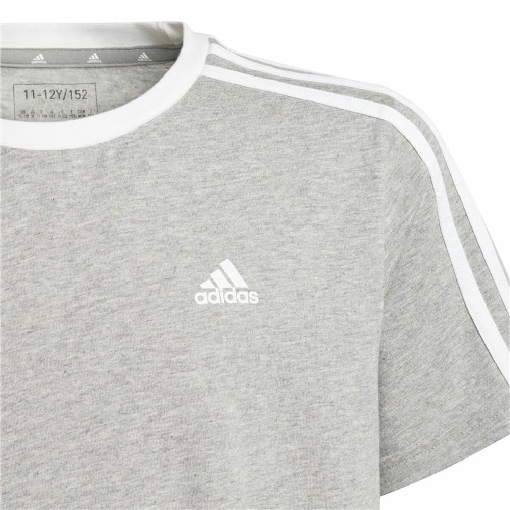 Kurzarm-T-Shirt für Kinder Adidas Grau