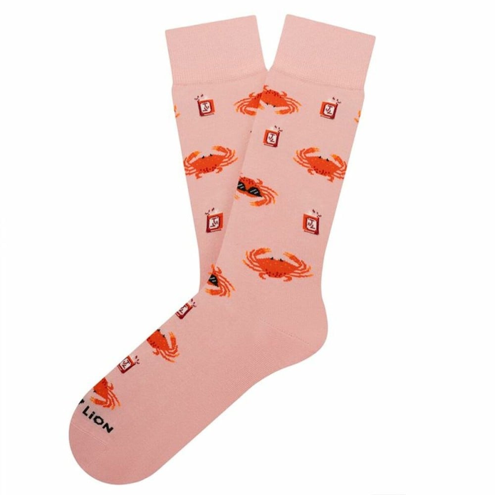 Socken Jimmy Lion Cool Crab Rosa 36-40