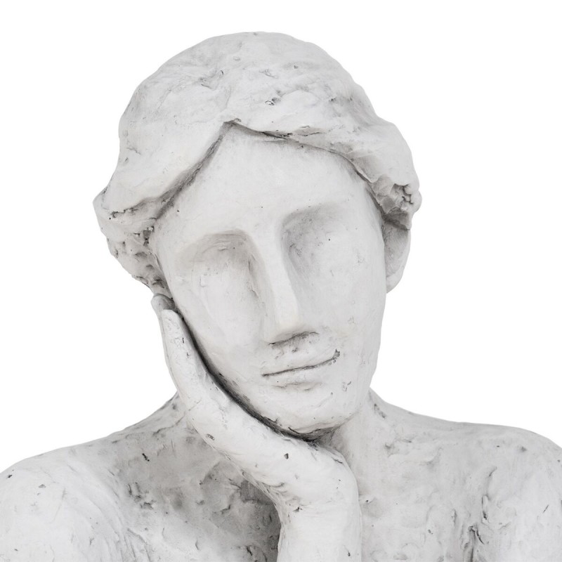 Bust Clay Lady 35 x 28 x 54 cm