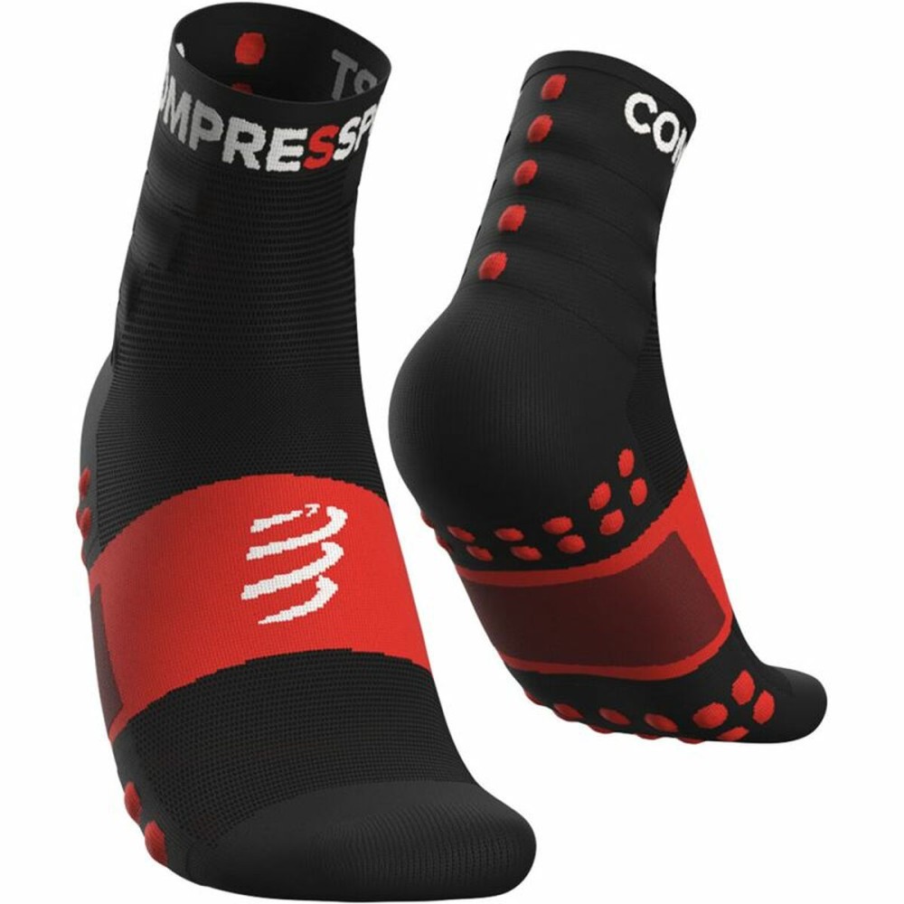 Sports Socks Compressport Training Black