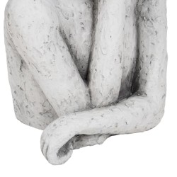 Buste Argile Femme 35 x 28 x 54 cm