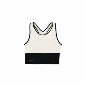 Sporttop für Frauen Black Limba Shadow Weiß
