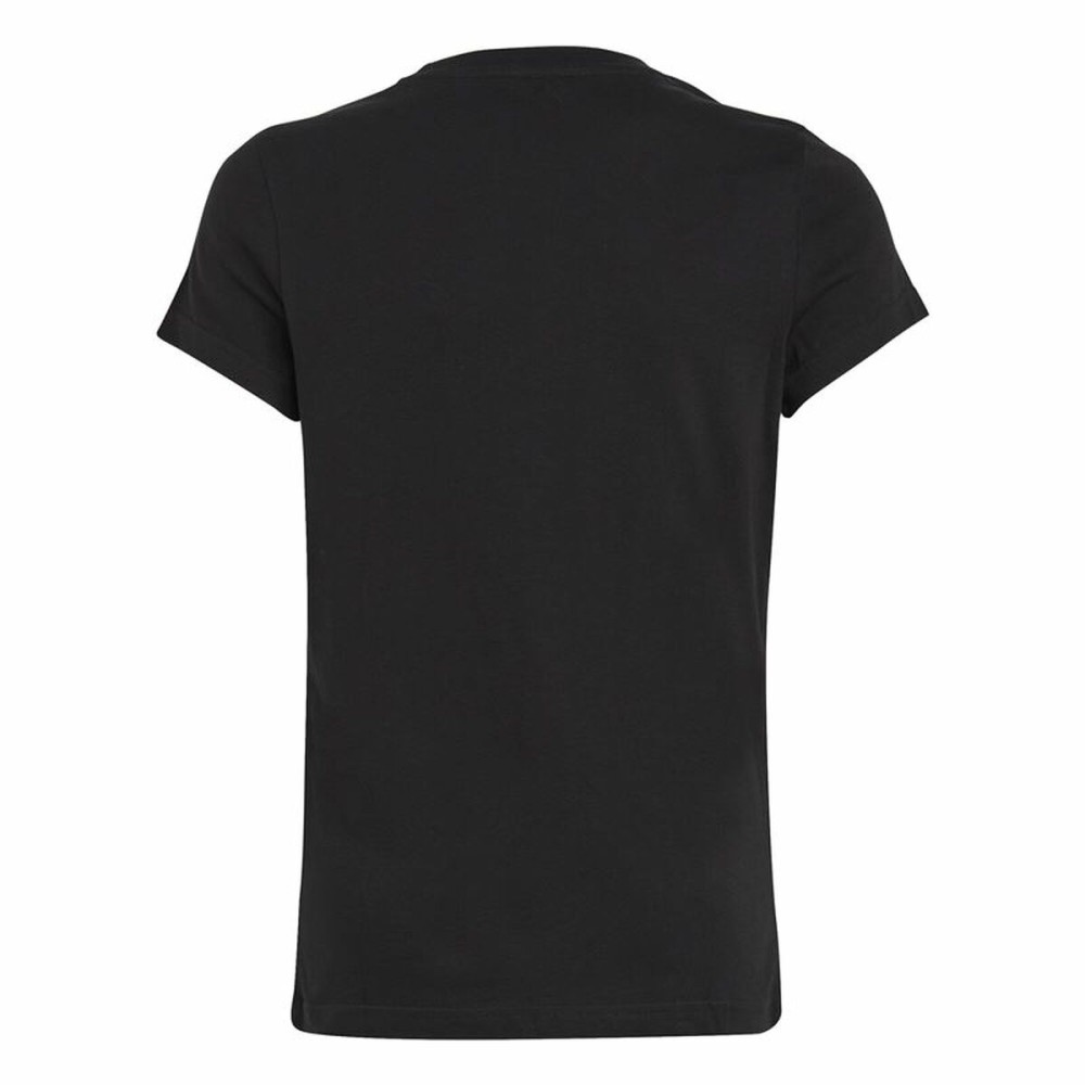 Kurzarm-T-Shirt für Kinder Adidas Essentials Schwarz