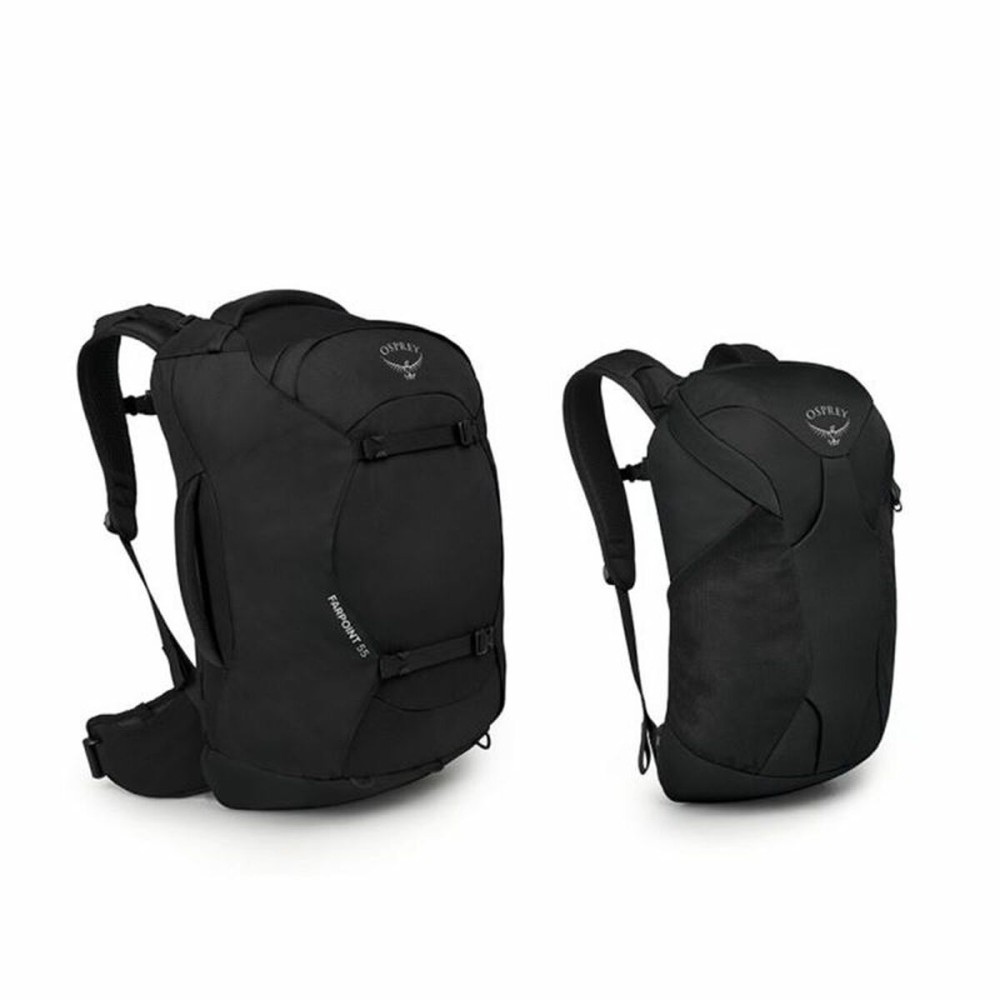 Gym Bag Osprey Farpoint Black 55 L