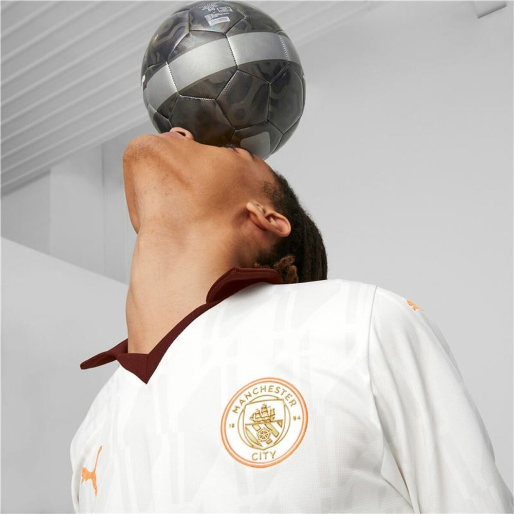 Maillot de Football à Manches Courtes pour Homme Puma Manchester City Away Blanc