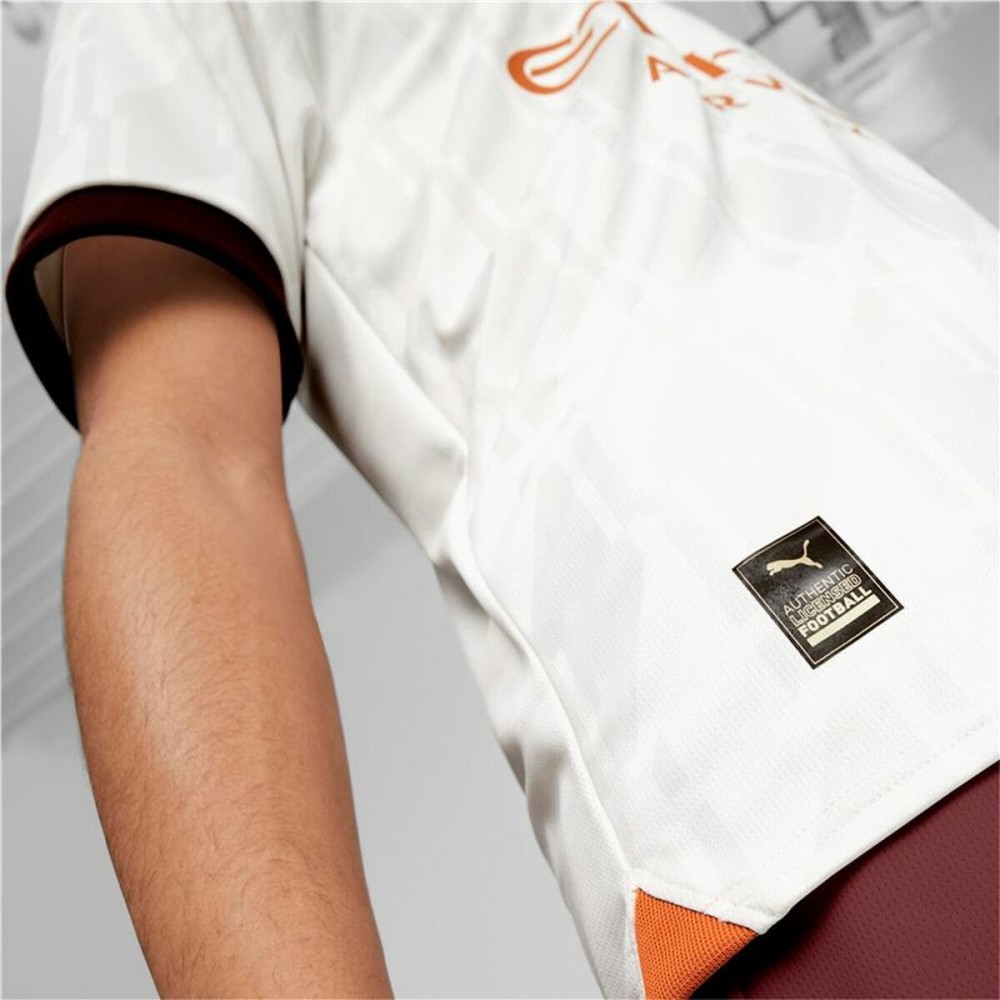 Maillot de Football à Manches Courtes pour Homme Puma Manchester City Away Blanc