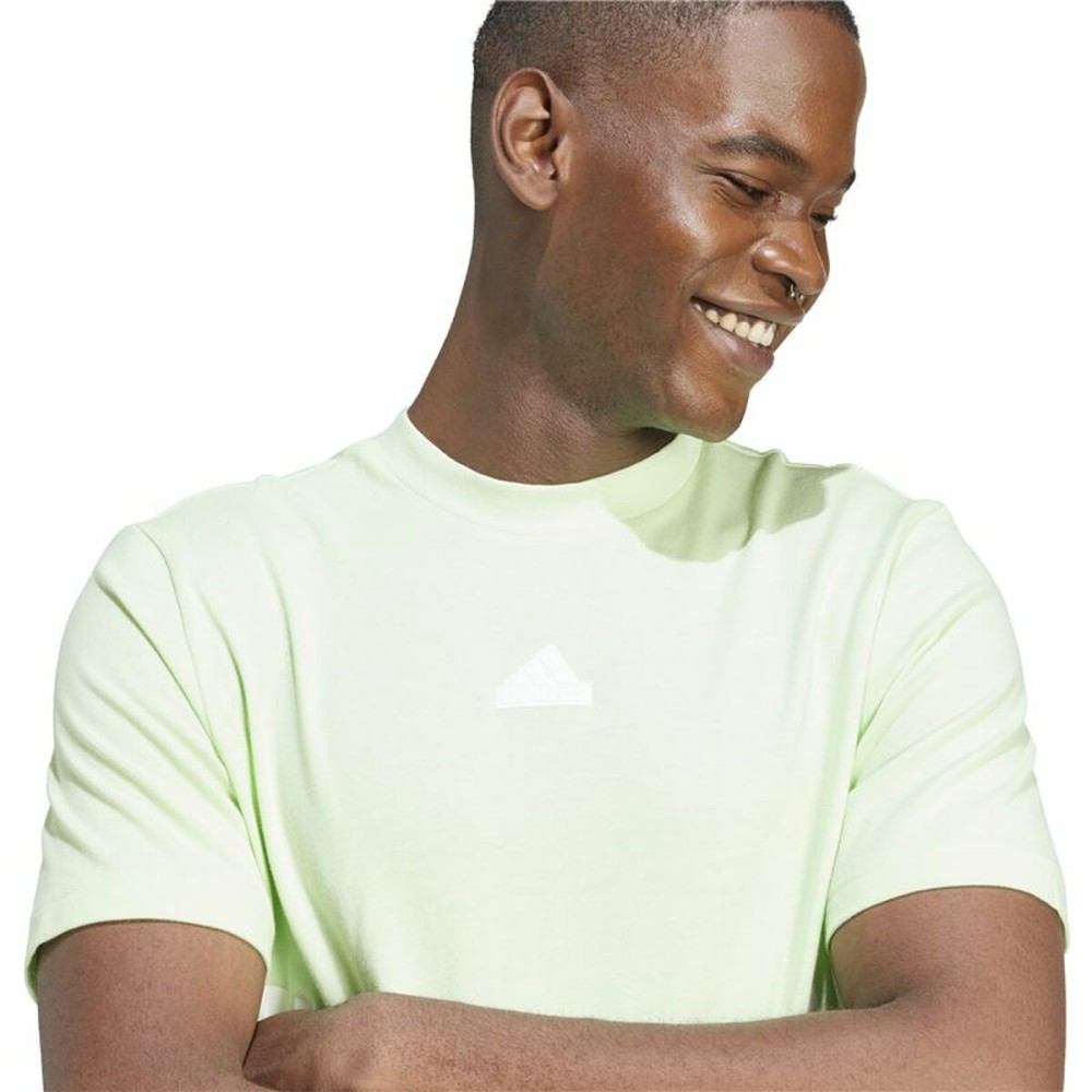 Herren Kurzarm-T-Shirt Adidas Fi 3Bandas Regular