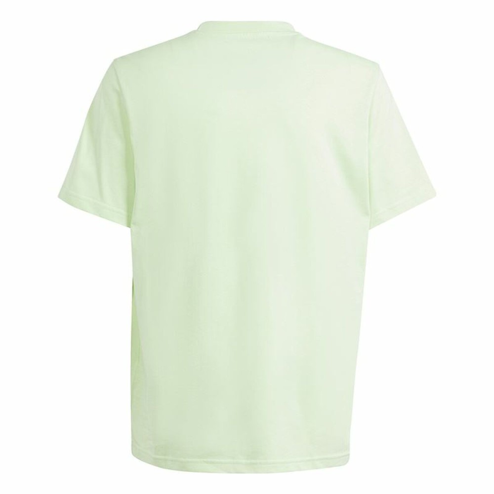 Kurzarm-T-Shirt Adidas Table Illustrated Hellgrün