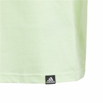 Kurzarm-T-Shirt Adidas Table Illustrated Hellgrün