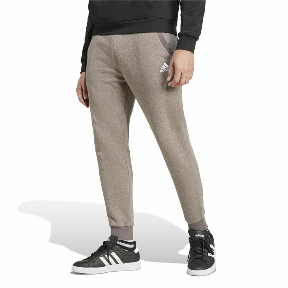 Lange Sporthose Adidas Seasonal Essentials Melange Beige Herren