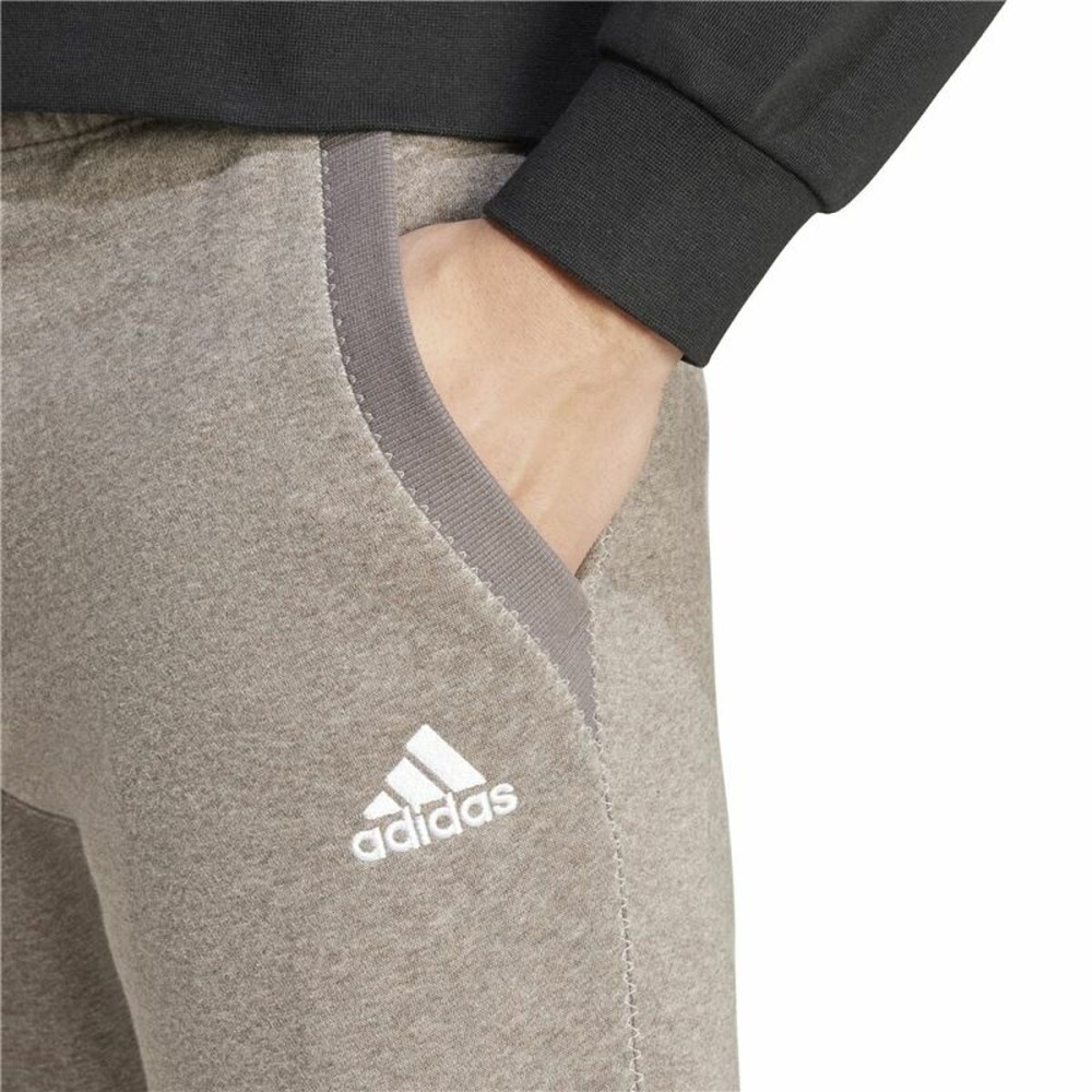 Lange Sporthose Adidas Seasonal Essentials Melange Beige Herren