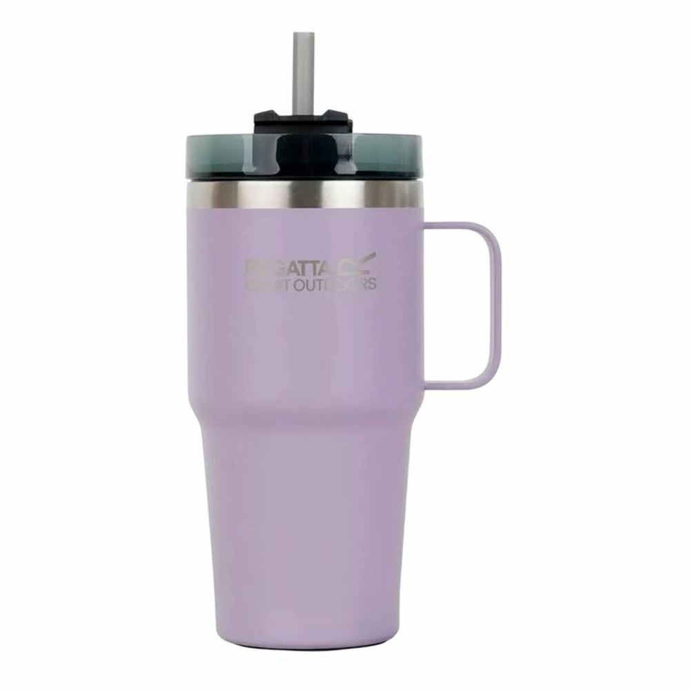 Becher mit Strohhalm Regatta Thermo Insulated Mug Lila 600 ml