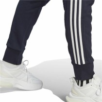 Lange Sporthose Adidas M 3S Ft Tc Schwarz Dunkelblau Herren