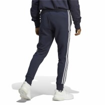 Lange Sporthose Adidas M 3S Ft Tc Schwarz Dunkelblau Herren