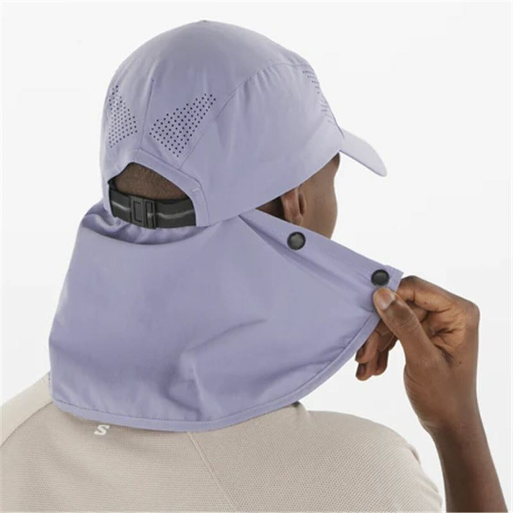 Sports Cap Salomon Cross+ Blue One size Running