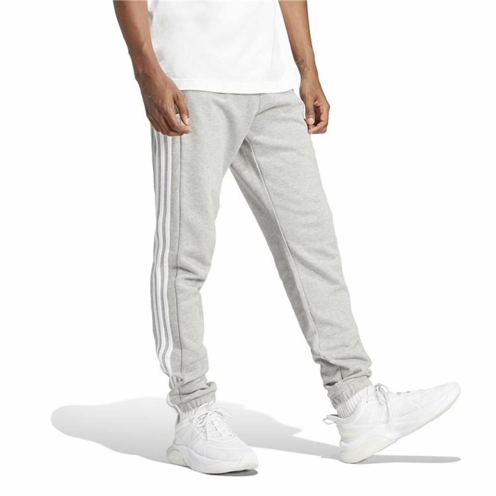 Lange Sporthose Adidas 3S Ft Te Grau Herren