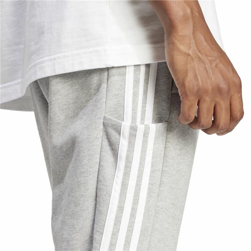 Lange Sporthose Adidas 3S Ft Te Grau Herren