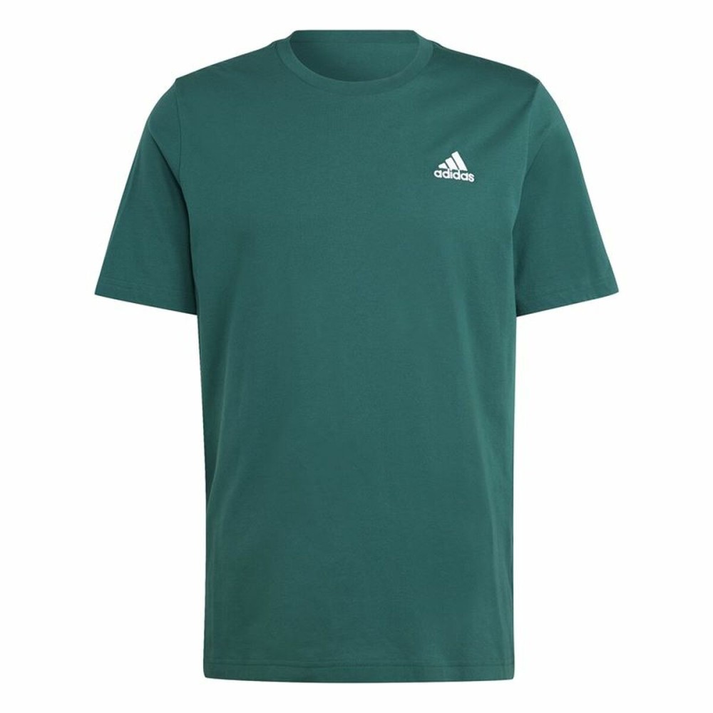 Herren Kurzarm-T-Shirt Adidas Sl Sj grün