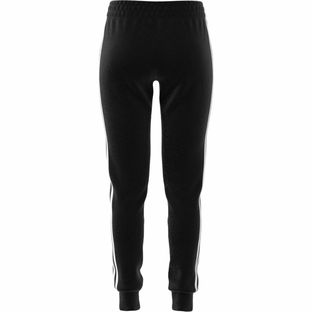Lange Sporthose Adidas 3S Fl C Pt Schwarz Damen