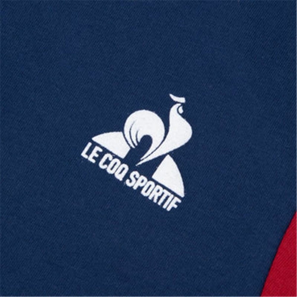 Kurzarm-T-Shirt für Kinder Le coq sportif Ess N°1 Enfant Schwarz Marineblau
