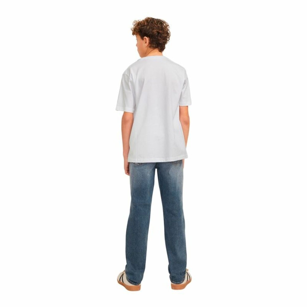 Jungen Kurzarm-T-Shirt Jack & Jones Joranatomy Skull Ss Crew Neck