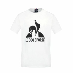 Kurzarm-T-Shirt für Kinder Le coq sportif Ess N°1 Enfant New Weiß