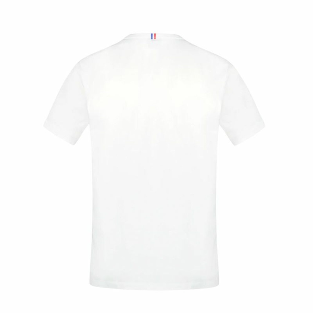 Kurzarm-T-Shirt für Kinder Le coq sportif Ess N°1 Enfant New Weiß