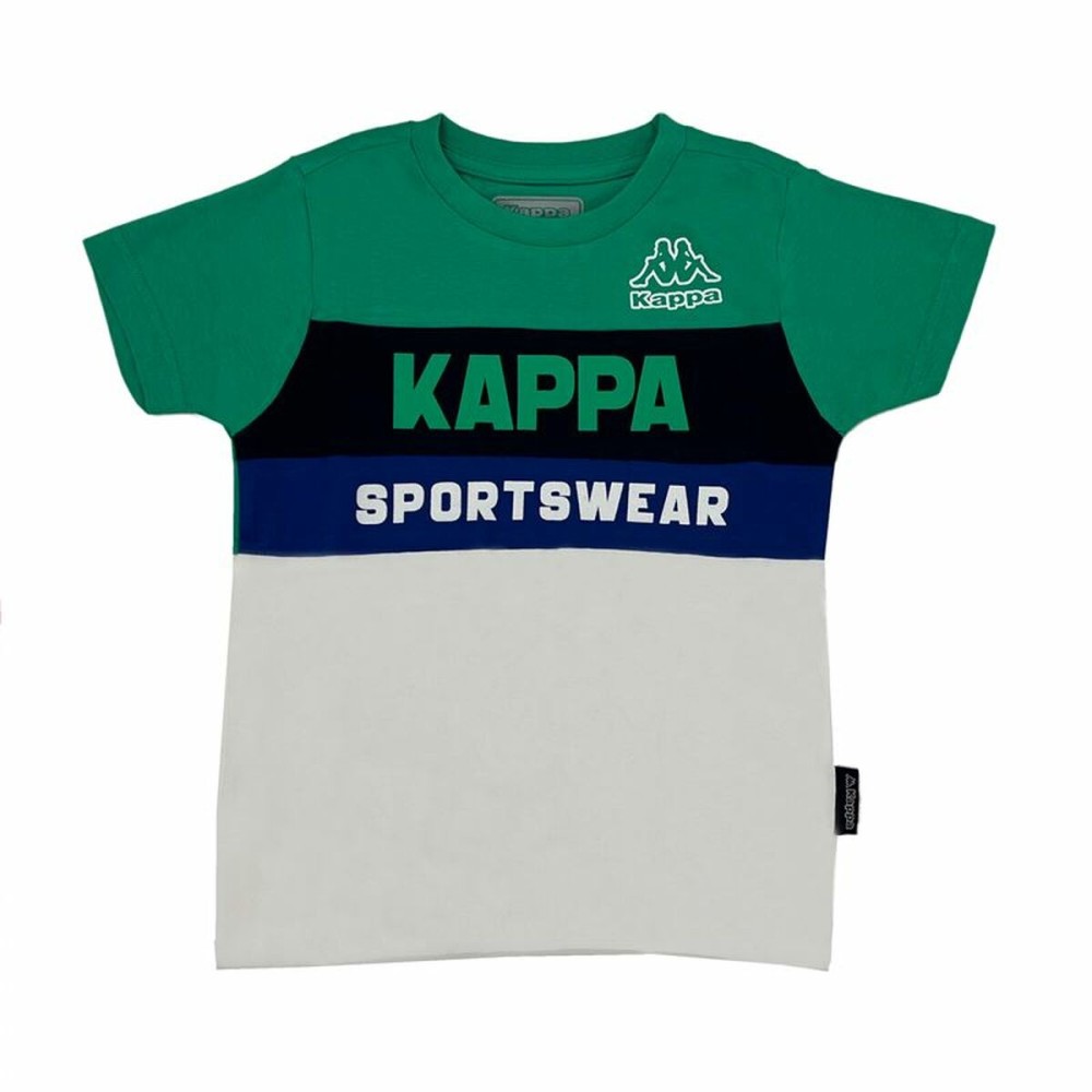 Child's Short Sleeve T-Shirt Kappa 8036M00058 Blue